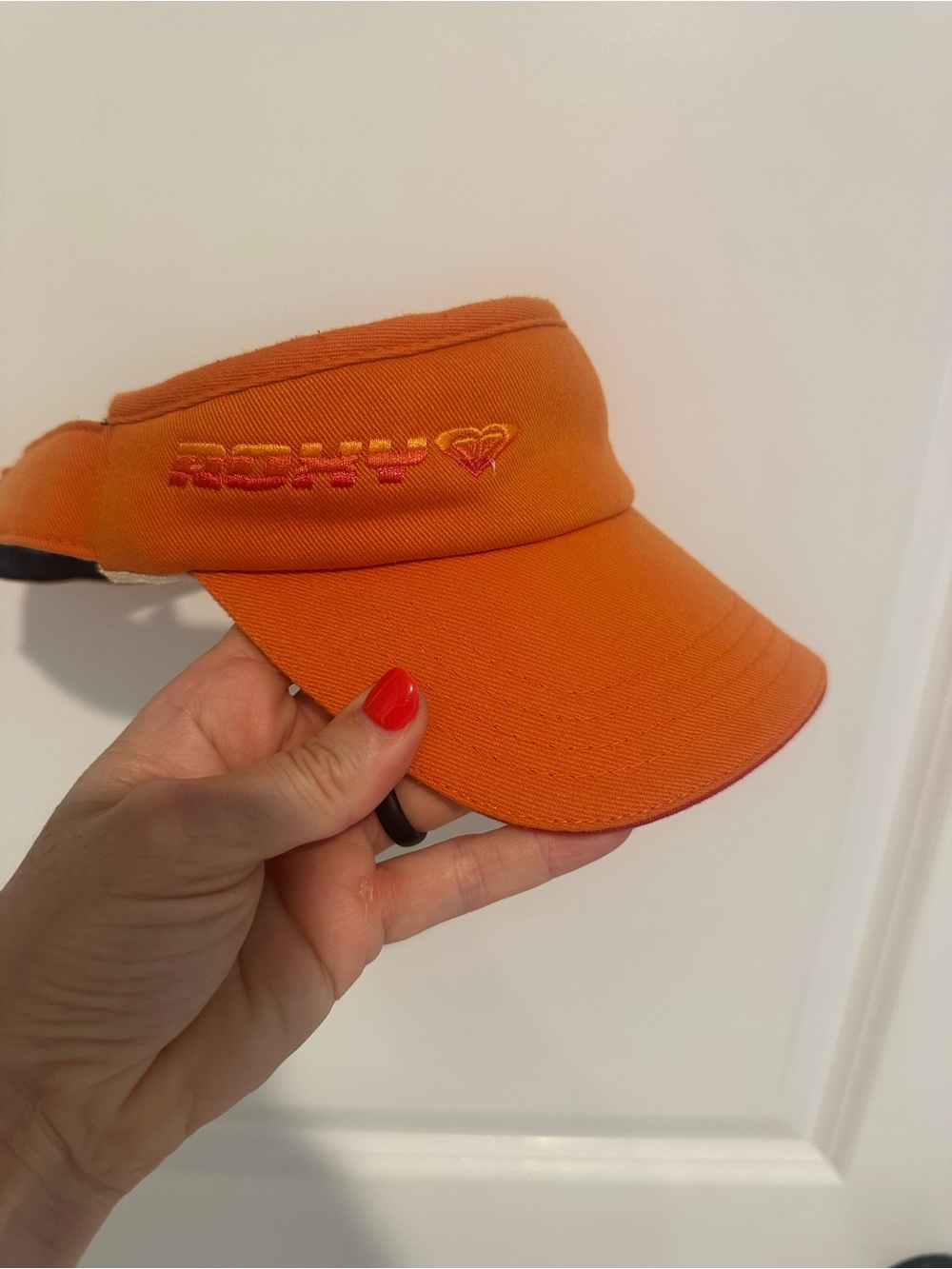Roxy Orange Sun Visor